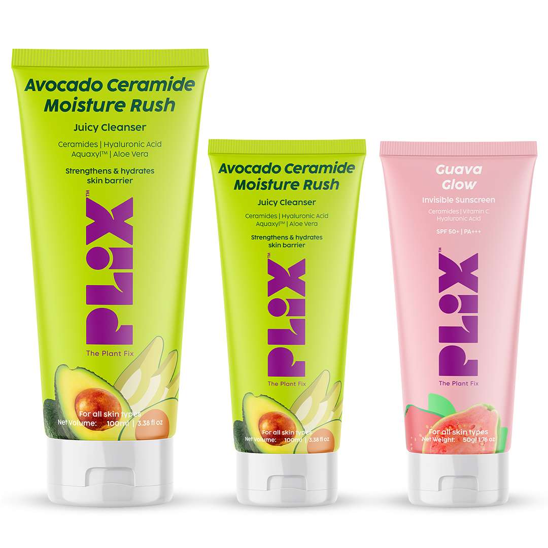 Avocado Ceramide Duo with Fatty Cream & Cleanser