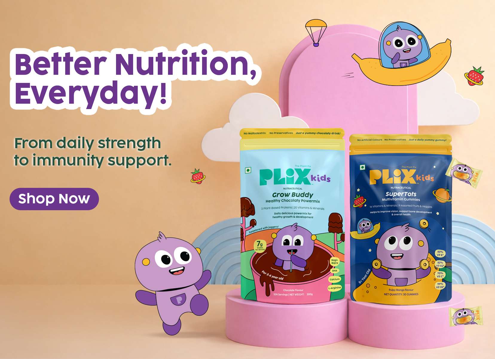 PlixKids Personal Care Collection