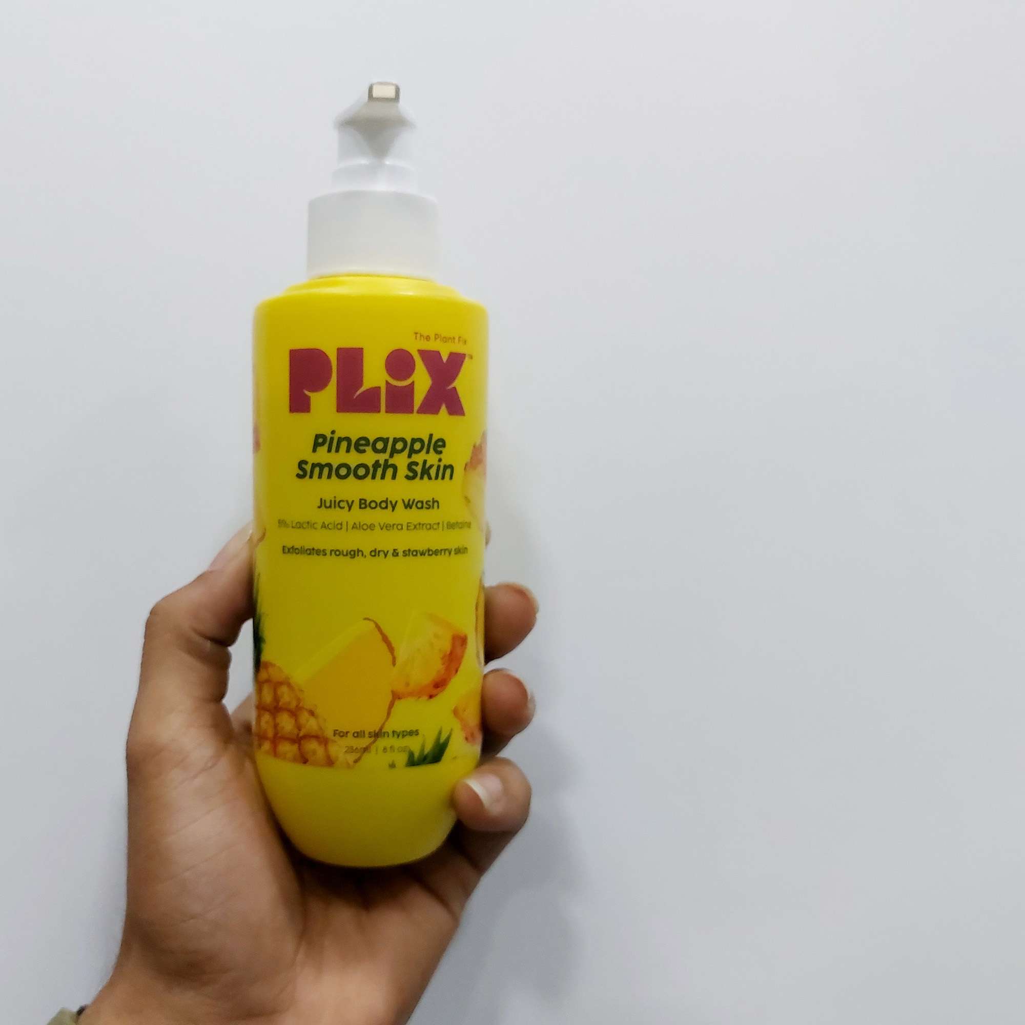 Buy Pineapple 5 Lactic Acid Body Wash for Smooth skin Plix