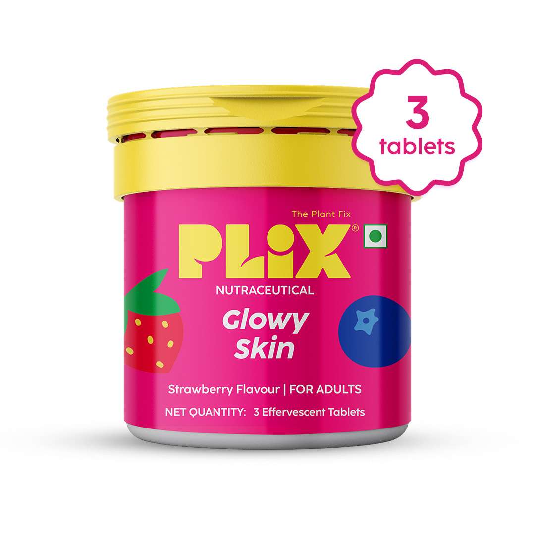 Mini Glowy Skin Bubbly Effervescent Tablets with 500 mg L-Glutathione