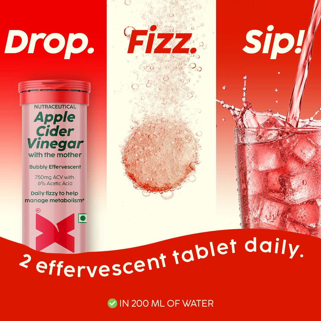 plix life l-carnitine with apple cider vinegar Buy 750mg (ACV) Effervescent For Weight loss concern_Aging Skin