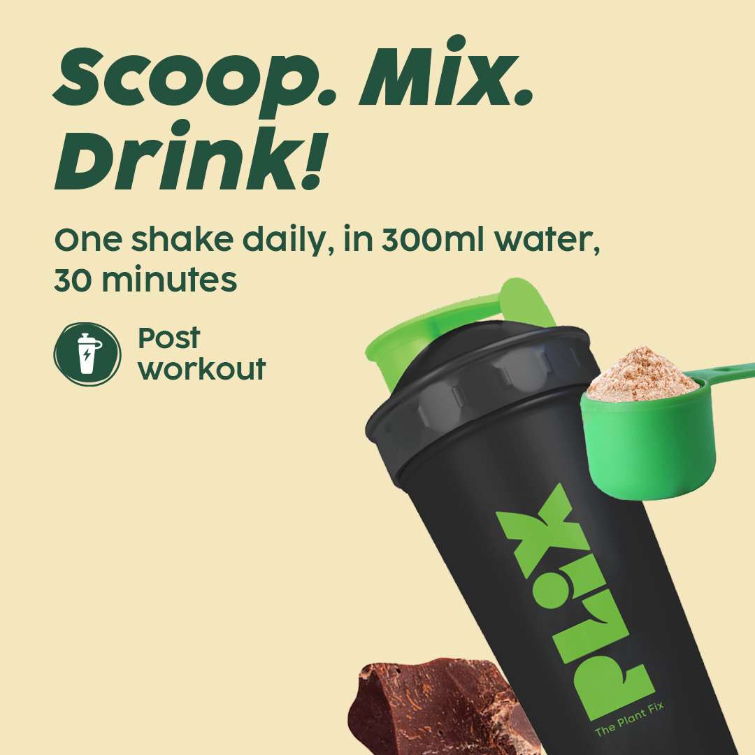 Buy Strength 25G Plant Protein Powder For Post Workout Recovery Plix