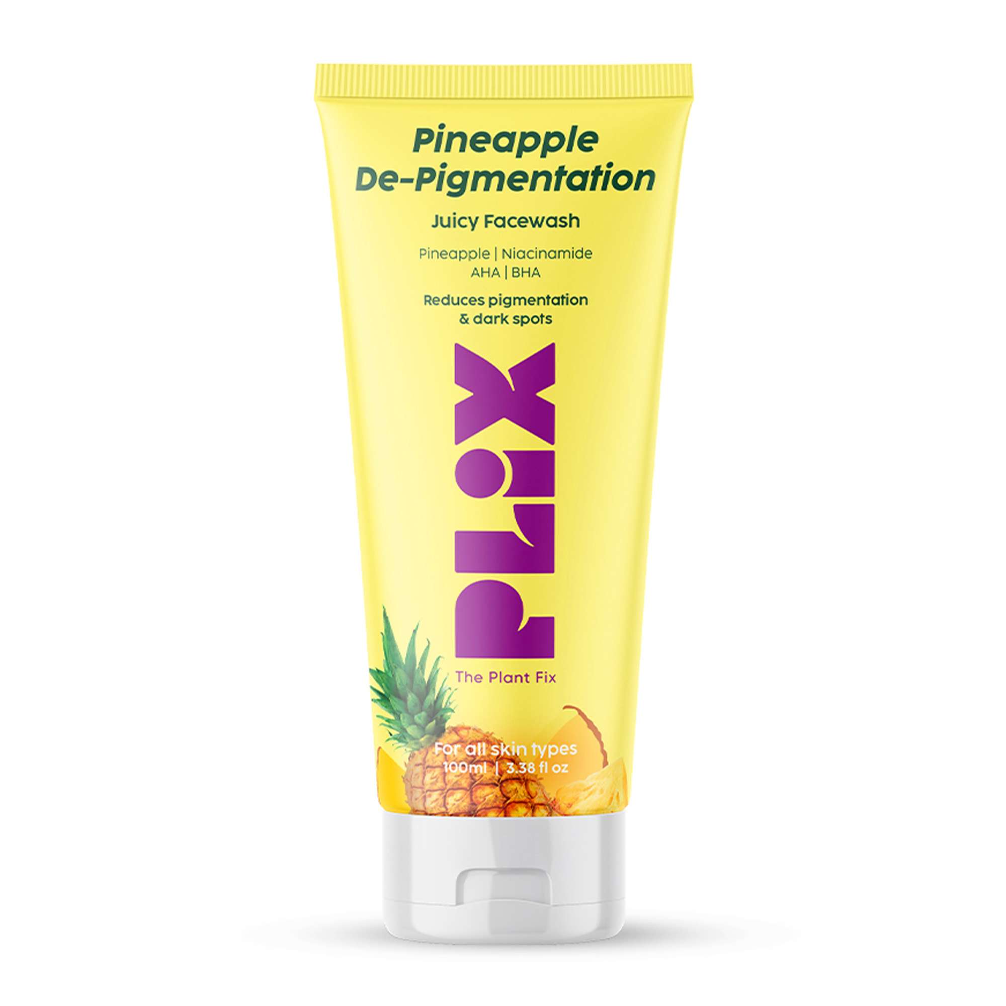 Buy Plix Pineapple De-pigmentation Facewash For Reducing
