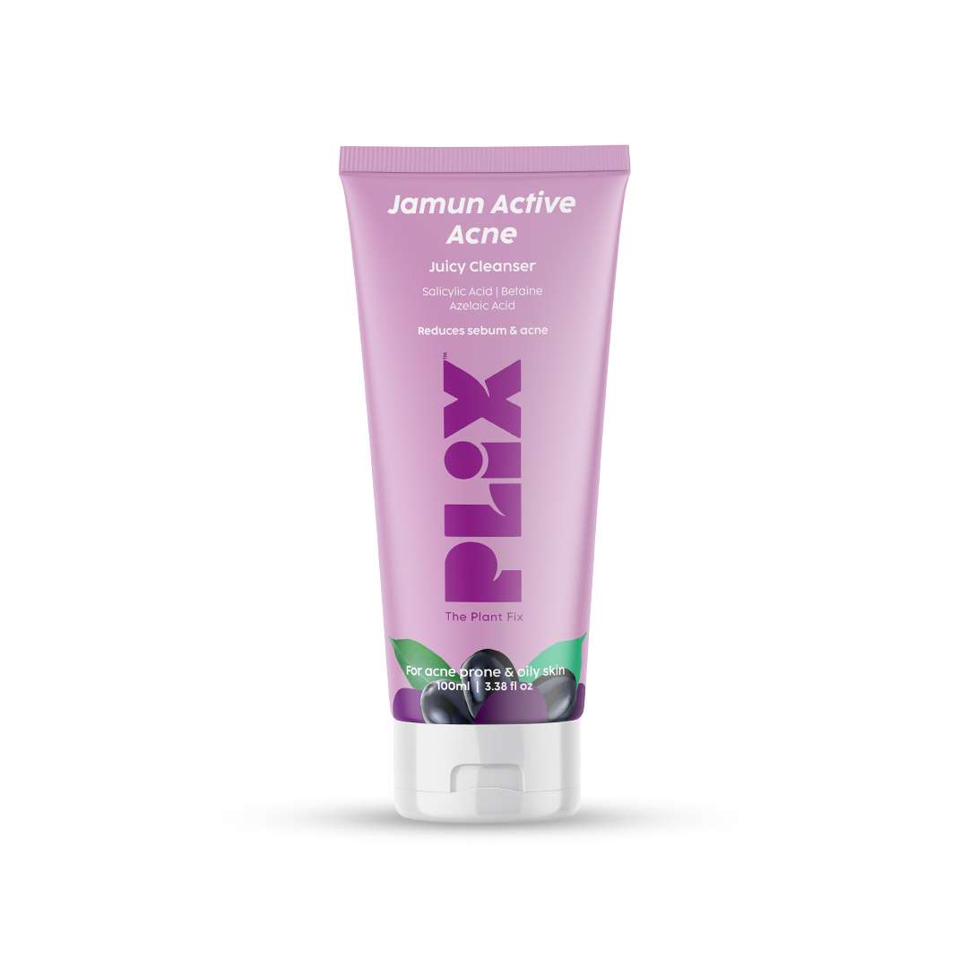 Buy Jamun Salicylic Acid Cleanser Gel For Active Acne & Oily skin Plix
