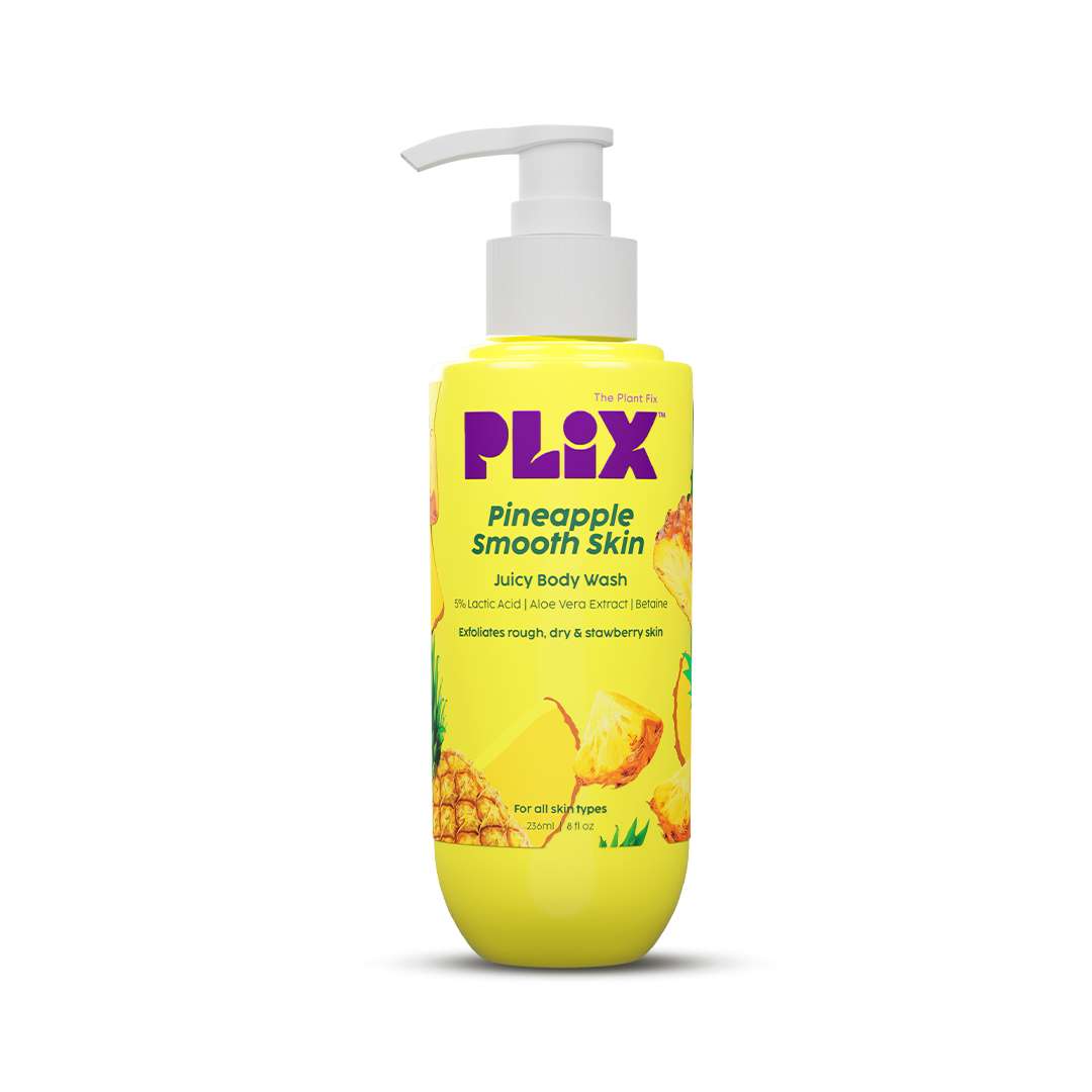 Buy Pineapple 5 Lactic Acid Body Wash for Smooth skin Plix