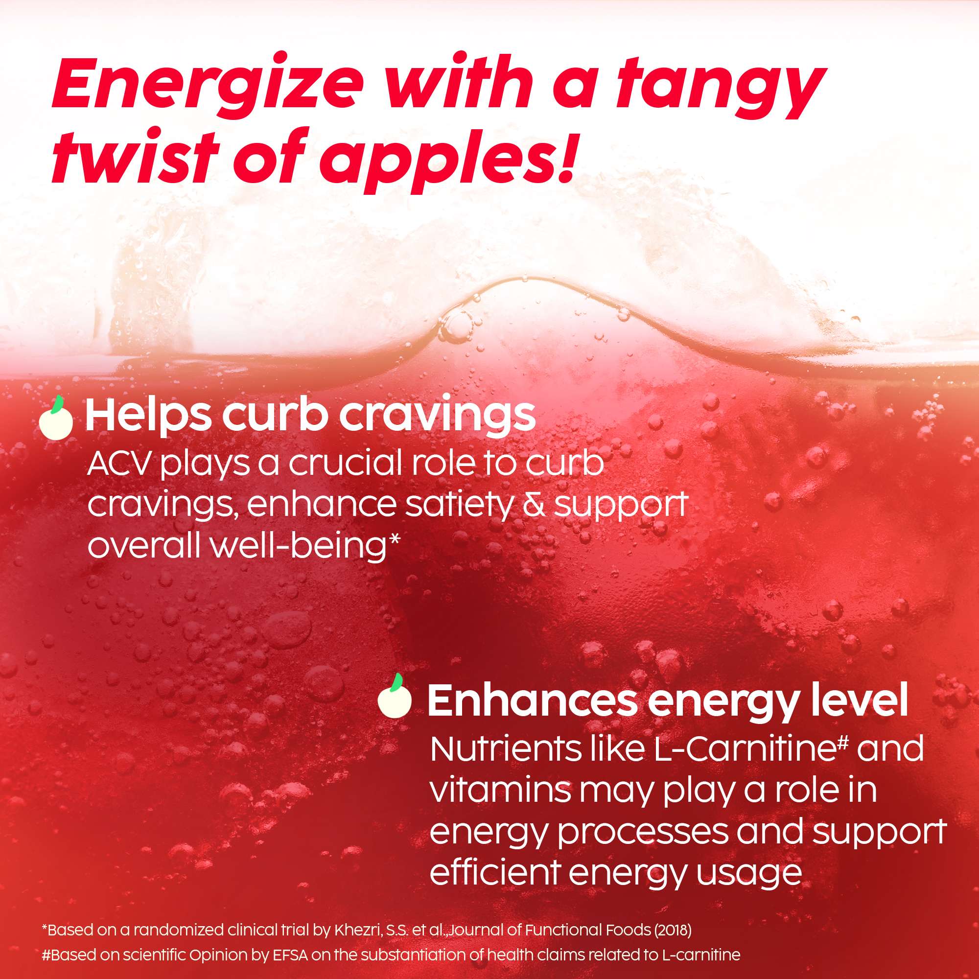 can you take l carnitine with apple cider vinegar L-Carnitine Apple Cider Vinegar Effervescent: Helps turn fat into energy